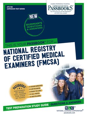 cover image of National Registry of Certified Medical Examiners (FMCSA)